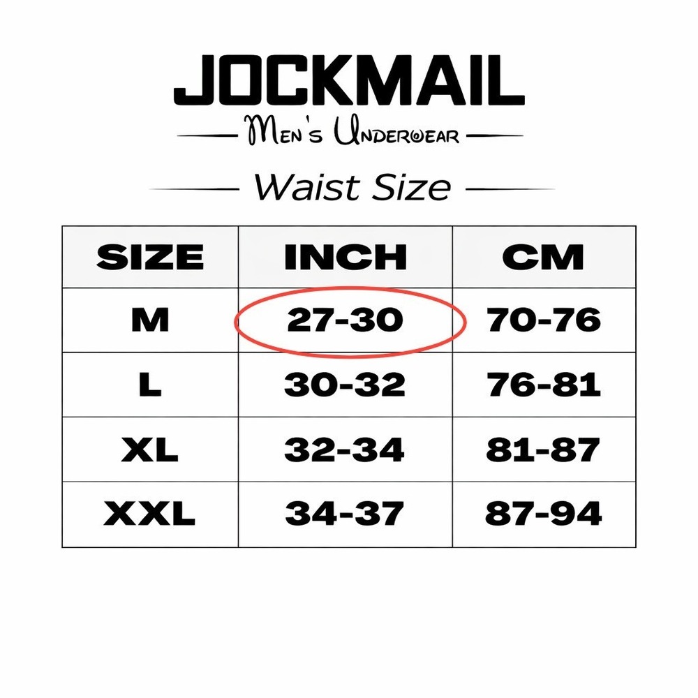 Jockmail Medium (27-30) Mens Pink Snakeskin Print Brief Low Rise Underwear JM394 - Picture 8 of 8